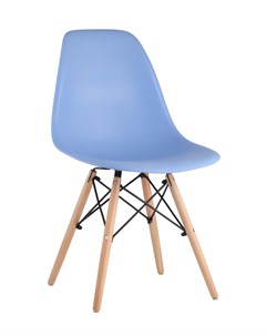 Стул eames wood голубой 46x81x53 см Stoolgroup