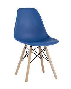 Стул eames wood синий 46x81x53 см Stoolgroup