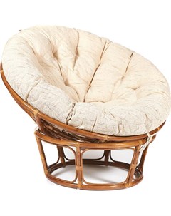 Садовое кресло Papasan 23 01 коньяк Мир ротанга