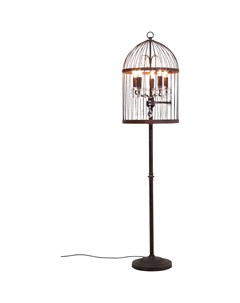 Торшер cage chandelier бронзовый 39x163x39 см Kare