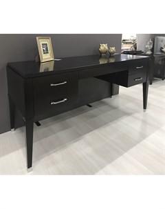 Письменный стол salerno черный 164x76x67 см Fratelli barri