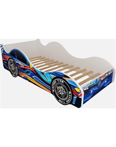 Кровать машина карлсон барселона без доп опций синий 85x50x170 см Magic cars