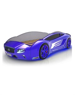 Кровать машина карлсон roadster лексус без доп опций синий 105x49x174 см Magic cars