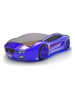 Кровать машина карлсон roadster бмв с подъемным механизмом синий 105x49x174 см Magic cars