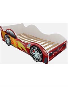 Кровать машина карлсон токио без доп опций красный 75x50x170 см Magic cars