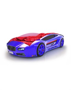 Кровать машина карлсон roadster ауди с подъемным механизмом синий 105x49x174 см Magic cars