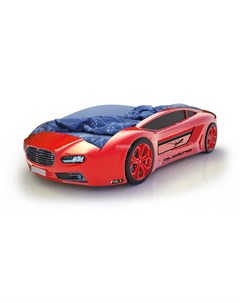 Кровать машина карлсон roadster ауди с подъемным механизмом красный 105x49x174 см Magic cars