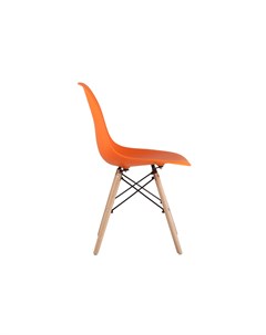 Стул eames wood оранжевый 46x81x53 см Stoolgroup