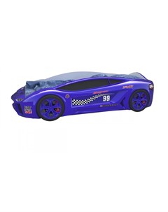 Кровать машина карлсон ламба next без доп опций синий 105x49x174 см Magic cars