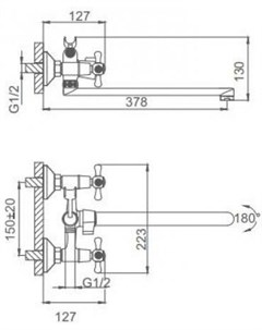 Смеситель R22332 Frud