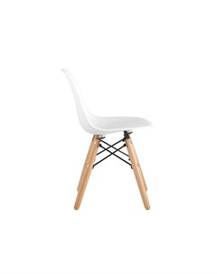 Стул детский eames wood белый 34x54x38 см Stoolgroup