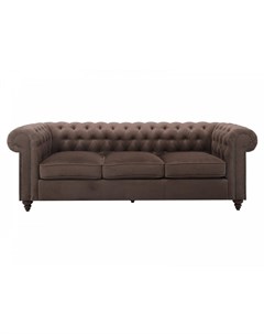 Диван chester classic коричневый 226x75x80 см Ogogo