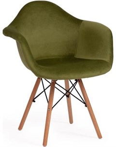 Стул Cindy Soft Eames mod 101 зеленый Tetchair