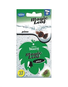 Ароматизатор Magic Leaf Сосна бумажный Tasotti