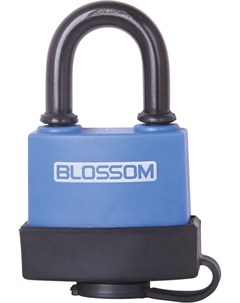 Замок навесной LS5740 влагостойкий с защитным ПВХ покрытием Blossom