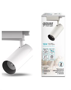 Светильник трековый TR081 IP20 бел 16Вт 4000K LED Gauss