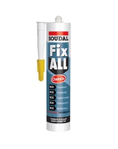 Клей-герметик гибридный  Fix All Flexi белый 290 мл Soudal