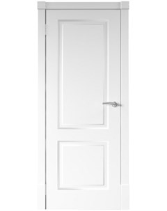 Дверное полотно щитовое Дверь финская белая ПГ 200 80 Юни