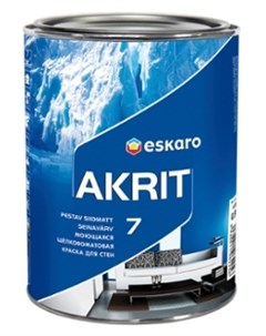 Краска интерьерная Akrit 7 2 85 л Eskaro