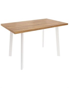 Обеденный стол Listvig Фин 120 160x70 дуб белый