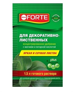 Удобрение для декоративно лиственных растений саше Bona forte