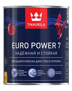 Краска латексная EURO 7 база С 0 9 л Tikkurila