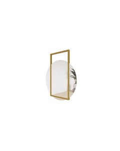 Зеркало kraugs gold золотой 74x89x2 см Genglass