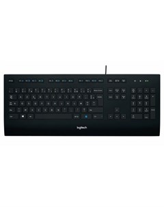 Клавиатура K280E 920 005215 черный Logitech