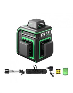 Лазерный нивелир cube 3 360 green professional edition а00573 Ada instruments