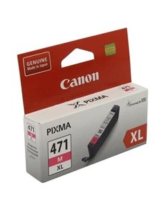 Картридж cli 471m для pixma mg5740 pixma mg6840 pixma mg7740 black pixma mg7740 white pixma ts9040 Canon