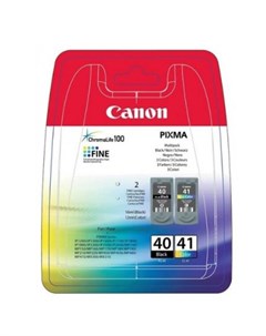 Комплект картриджей pg 40 cl 41 0615b043 Canon