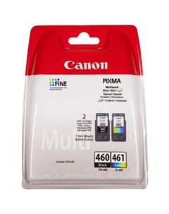 Набор картриджей pg 460 cl 461 3711c004 для pixma mg5740 mg6840 mg7740 ts5340 Canon