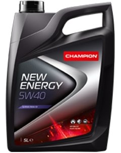 Масло моторное синтетическое NEW ENERGY 5W40 5л Champion