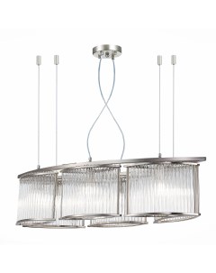 Люстра подвесная velletri прозрачный 120 см St luce