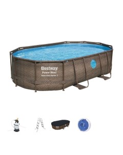 Каркасный бассейн swim vista 56946 488x305x107 Bestway