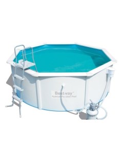 Бассейн hydrium pool 56566 300x120 см с песочным фильтр насосом Bestway