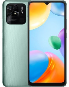 Смартфон Redmi 10C без NFC 4GB 128GB международная версия мятный Xiaomi