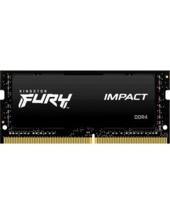 Оперативная память FURY Impact 32GB DDR4 SODIMM PC4 25600 KF432S20IB 32 Kingston