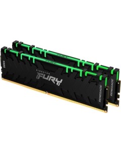 Оперативная память FURY Renegade RGB 2x32GB DDR4 PC4 28800 KF436C18RBAK2 64 Kingston