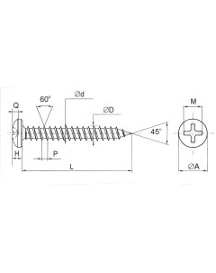 Шуруп CV010241 15000шт Ект