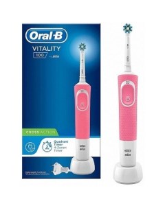 Электрическая зубная щетка BRAUN PRO 3D White D100.413.1 (розовый) Oral-b