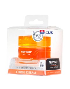 Ароматизатор гелевый 50 мл Senso Deluxe Citrus Dream Dr. marcus