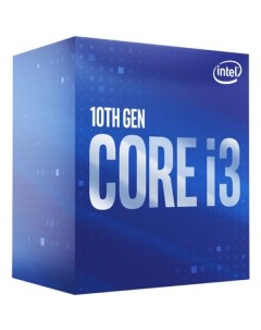 Процессор core i3 10100 box Intel
