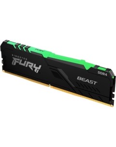 Оперативная память FURY Beast RGB 16GB DDR4 PC4 25600 KF432C16BB1A 16 Kingston