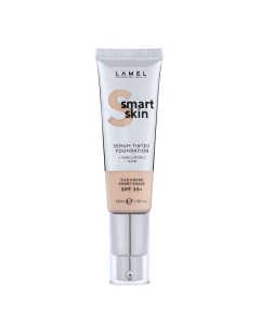 Тональная основа сыворотка Smart Skin Serum Tinted Foundation Lamel professional