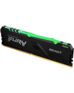 Оперативная память fury beast rgb 8gb ddr4 pc4 25600 kf432c16bba 8 Kingston