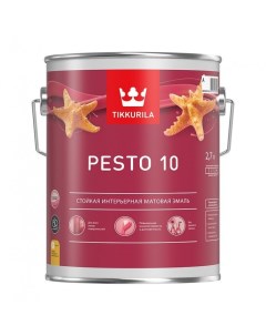 Краска PESTO 10 С мат 0 9 л Tikkurila