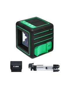 Лазерный нивелир Cube 3D Green Professional Edition A00545 Ada instruments