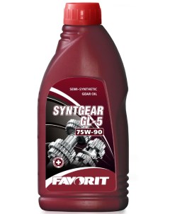 Масло трансмиссионное SYNTGEAR 75W-90 API GL-5 1л Favorit