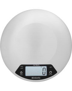 Кухонные весы 480560 стальной матовый Brabantia